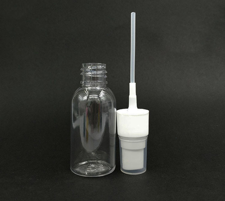50 ml διαυγές μπουκάλι ψεκασμού πλαστικού PET με κλασικό σχεδιασμό