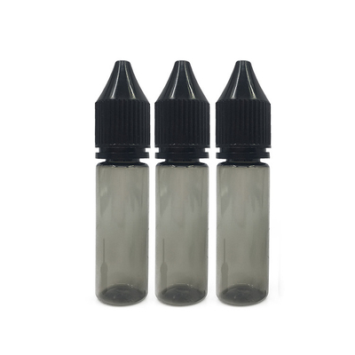 15 ml Διαφανές ΠΕΤ πλαστικό μπουκάλι για υγρό