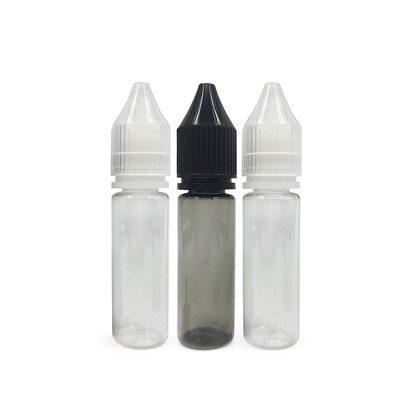 15 ml Διαφανές ΠΕΤ πλαστικό μπουκάλι για υγρό