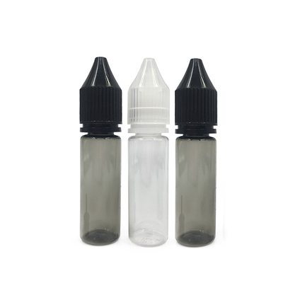15 ml Διαφανές ΠΕΤ πλαστικό μπουκάλι για υγρό
