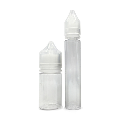 15 ml Διαφανές ΠΕΤ πλαστικό μπουκάλι για υγρό