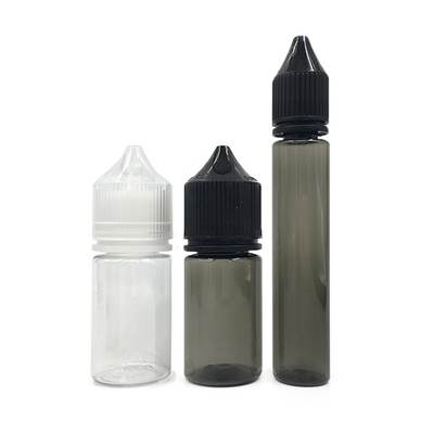 15 ml Διαφανές ΠΕΤ πλαστικό μπουκάλι για υγρό