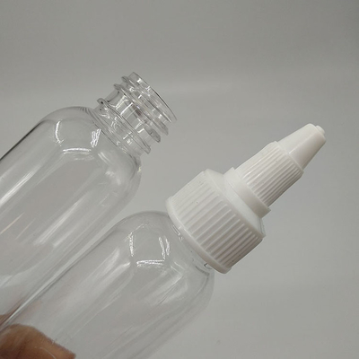 100 ml πλαστικές μπουκάλια με επικάλυψη