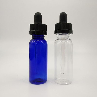 10-120 ml πλαστικές φιάλες σταγονιδίων με ομαλή επιφάνεια και καπάκια με βίδες