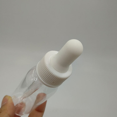 10-120 ml πλαστικές φιάλες σταγονιδίων με ομαλή επιφάνεια και καπάκια με βίδες