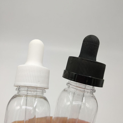 10-120 ml πλαστικές φιάλες σταγονιδίων με ομαλή επιφάνεια και καπάκια με βίδες
