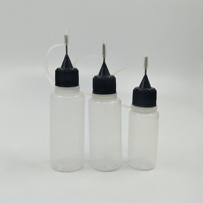 10 ml-120 ml Διαφανή Μαύρο γυάλινο μπουκάλι σταγονίδια με βρόχιο καπάκι