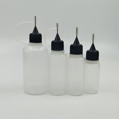 10 ml-120 ml Διαφανή Μαύρο γυάλινο μπουκάλι σταγονίδια με βρόχιο καπάκι