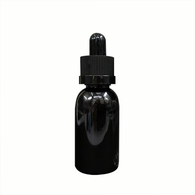 10-100 ml μπουκάλια σταγονιδίων από γυαλί κεχριμπάρι
