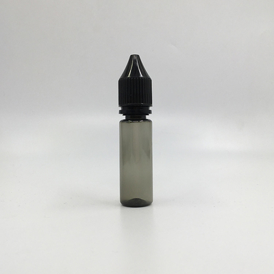 18mm PET μπουκάλι σταγονιδιακού υγρού με μέγεθος λαιμού / E μπουκάλια υγρού με προστατευτικά καπάκια για παιδιά