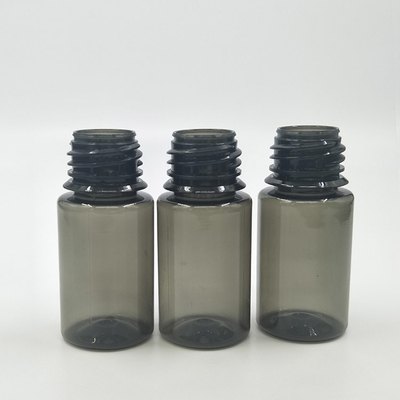 Προσαρμοσμένα 10-100 ml εκτύπωση PET E υγρό μπουκάλι στρογγυλό κέλυφος φιαλίδια με προστατευτικά καπάκια