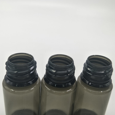 Προσαρμοσμένα 10-100 ml εκτύπωση PET E υγρό μπουκάλι στρογγυλό κέλυφος φιαλίδια με προστατευτικά καπάκια