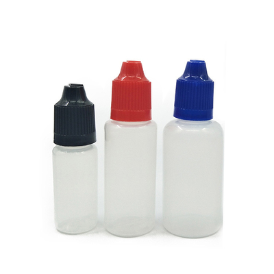 15 ml χωρητικότητα Προσαρμοσμένο μπουκάλι υγρού E για στρογγυλό σχέδιο και λογότυπο