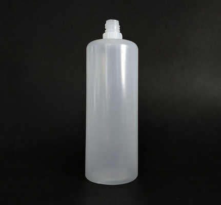 100 ml στρογγυλό μπουκάλι υγρού PET E με καπάκι βίδας με εξατομικευμένο έντυπο