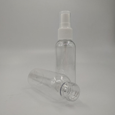 Στρογγυλό μπουκάλι ψεκασμού πλαστικού PET 10ml 15ml 30ml 50ml 60m 70ml 100ml 200ml 500ml χωρητικότητα