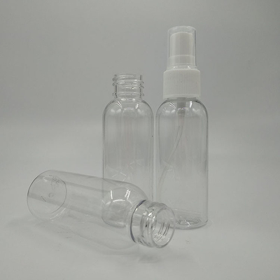 Στρογγυλό μπουκάλι ψεκασμού πλαστικού PET 10ml 15ml 30ml 50ml 60m 70ml 100ml 200ml 500ml χωρητικότητα
