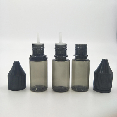 Μπουκάλια PET 10 ml με διαφανές παιδοασφαλές καπάκι για ασφαλή αποθήκευση υγρών