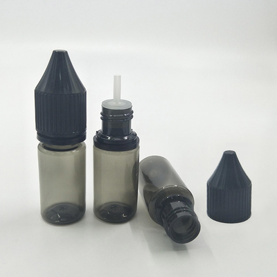 Μπουκάλια PET 10 ml με διαφανές παιδοασφαλές καπάκι για ασφαλή αποθήκευση υγρών