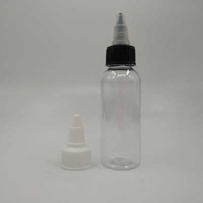 Προσαρμοσμένη σφραγίδα τύπου 50ml πλαστικό βίδα Top δοχεία για εξατομικευμένη εκτύπωση
