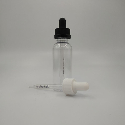 30 ml μπουκάλια σταγονιδίων πλαστικές δεξαμενές με ομαλή επιφάνεια