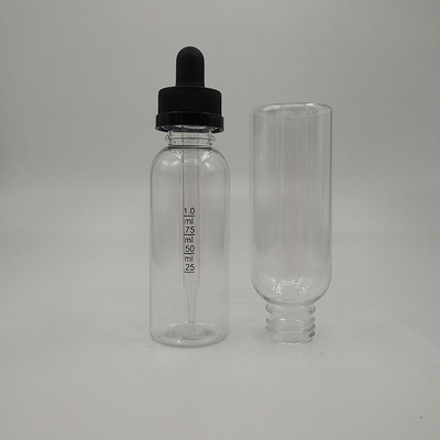 30 ml μπουκάλια σταγονιδίων πλαστικές δεξαμενές με ομαλή επιφάνεια