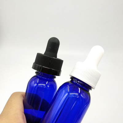 10 ml Κεπάκι τύπου σταγονιδιωτή μπουκάλια Διαφανή Μαύρο Προσαρμόστε