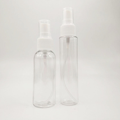 Λιπαρό μπουκάλι ψεκασμού πλαστικού PET 10ml 15ml 30ml 50ml 60m 70ml 100ml 200ml 500ml Διαφανές για ταξίδια