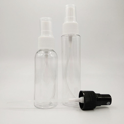 Λιπαρό μπουκάλι ψεκασμού πλαστικού PET 10ml 15ml 30ml 50ml 60m 70ml 100ml 200ml 500ml Διαφανές για ταξίδια