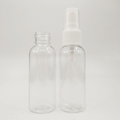 Λιπαρό μπουκάλι ψεκασμού πλαστικού PET 10ml 15ml 30ml 50ml 60m 70ml 100ml 200ml 500ml Διαφανές για ταξίδια