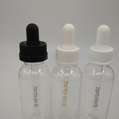 5000pcs 10ml 100ml Dropper Dispenser Διαφανή μαύρα γυάλινα μπουκάλια