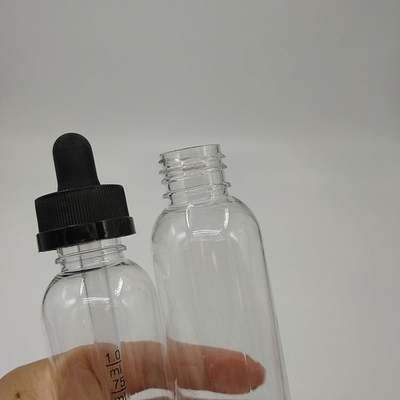 5000pcs 10ml 100ml Dropper Dispenser Διαφανή μαύρα γυάλινα μπουκάλια
