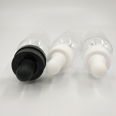 5000pcs 10ml 100ml Dropper Dispenser Διαφανή μαύρα γυάλινα μπουκάλια
