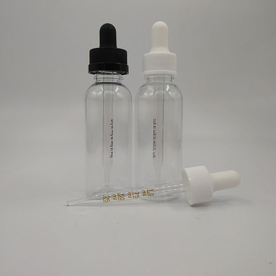 5000pcs 10ml 100ml Dropper Dispenser Διαφανή μαύρα γυάλινα μπουκάλια
