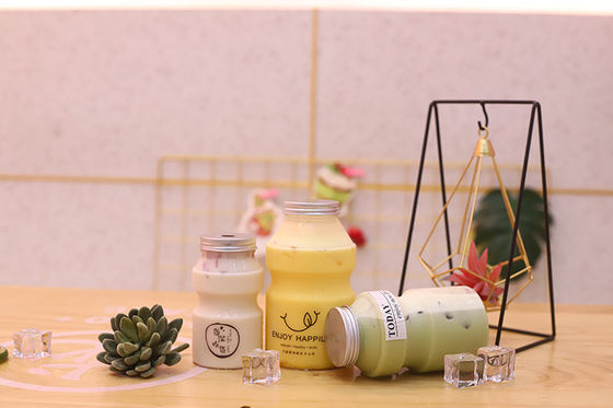 Διάφανα δοχεία τσαγιού φούσκας χωρητικότητας 0,5kg για εμπορικές ανάγκες