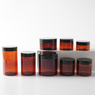 10ml 15ml 30ml 60ml 80ml 100ml 120ml 150ml πλαστικό καλλυντικό βάζο σφραγισμένο με σφραγίδα