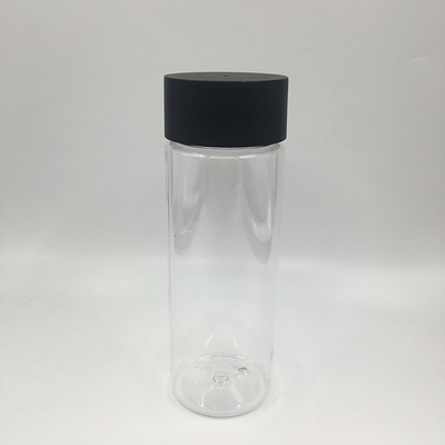 Δωρεάν BPA 0,5kg σαφές κύλινδρο μπουκάλι χυμού με καπάκι για την επιχείρηση χυμών