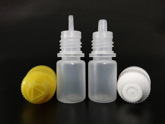 Μπουκάλια σταγονιδίων υγρού πλαστικού 10ml 15ml 20ml 30ml 40ml 50ml 60ml 70ml 100ml 120ml χωρητικότητα με καπάκι με βίδα