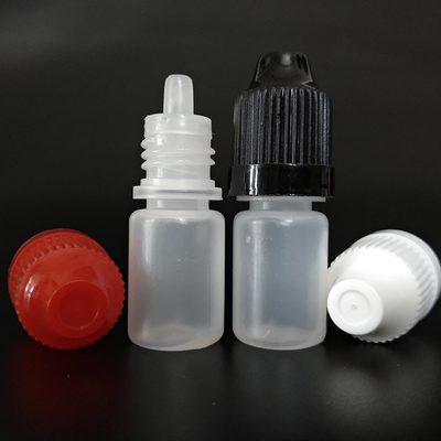Μπουκάλια σταγονιδίων υγρού πλαστικού 10ml 15ml 20ml 30ml 40ml 50ml 60ml 70ml 100ml 120ml χωρητικότητα με καπάκι με βίδα