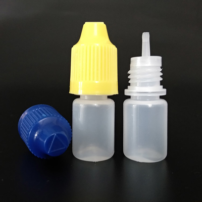 Μπουκάλια σταγονιδίων υγρού πλαστικού 10ml 15ml 20ml 30ml 40ml 50ml 60ml 70ml 100ml 120ml χωρητικότητα με καπάκι με βίδα