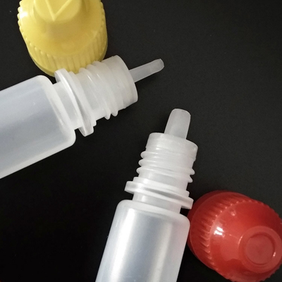 Μπουκάλια σταγονιδίων υγρού πλαστικού 10ml 15ml 20ml 30ml 40ml 50ml 60ml 70ml 100ml 120ml χωρητικότητα με καπάκι με βίδα