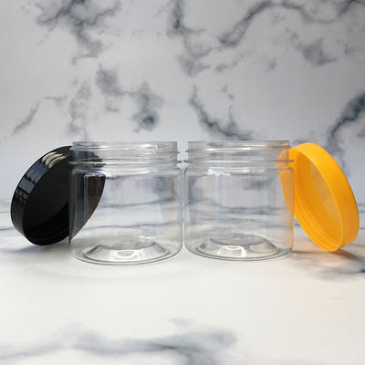 Πλαστικά βάζα με φαρδύ στόμιο και καπάκι αλουμινίου για συσκευασία τροφίμων