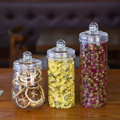 Προσαρμοσμένη Εκτύπωση Διαφανών Πλαστικών Βάζων για Διαφανή Συσκευασία