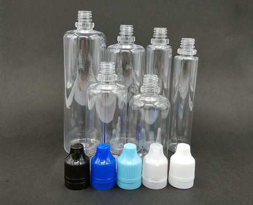 10ml 15ml 30ml 60ml 80ml 100ml χωρητικότητα E υγρό μπουκάλι με προσαρμοσμένο λογότυπο και προσαρμοσμένο χρώμα εκτύπωσης