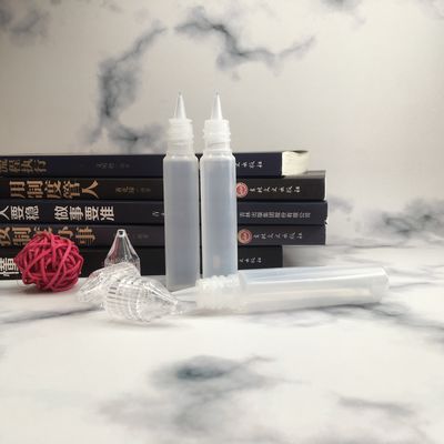 Διαφανή μικρά μπουκάλια μαύρου PET για υγρά για διαφανή υγρά δοχεία