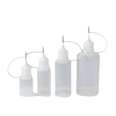 Μπουκάλι υγρού αναπλήρωσης με βιδωτό καπάκι σε διαφανές μαύρο χρώμα για συσκευασία υγρού αναπλήρωσης