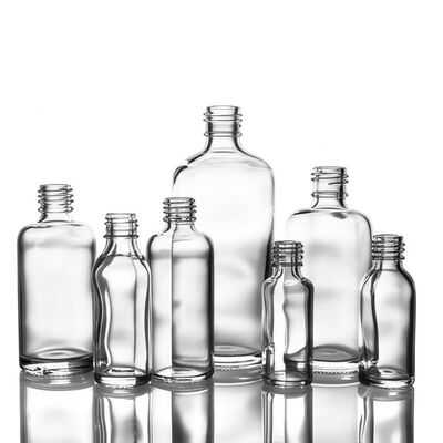 10ml 15ml 30ml 40ml 60ml 80ml 100ml διαφανή μικρά μπουκάλια για υγρά σχεδιασμένα για ορούς, λοσιόν και άλλα υγρά σκευάσματα