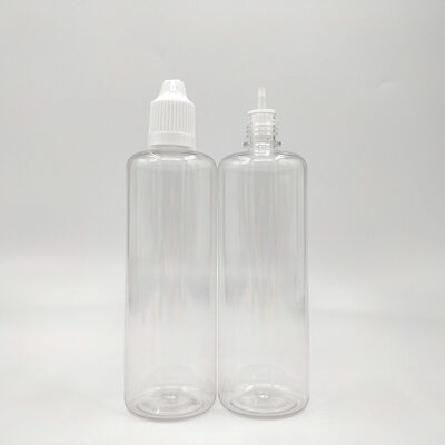 Διαφανές E υγρό μπουκάλι προσφέροντας προσαρμοσμένη προσαρμογή λογότυπο κατάλληλο για συσκευασία e χυμό και διαρροή αδιάβροχη σφράγιση