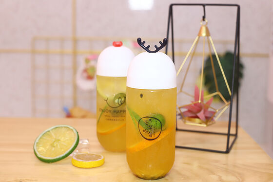 Μεσαία Αδιάβροχα μπουκάλια γάλακτος τσαγιού Ιδανικά για συσκευασία τσαγιού εξασφαλίζοντας ανθεκτικά στις διαρροές και ασφαλή δοχεία