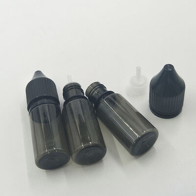 ΠΕΤ Διαφανές E υγρό μπουκάλι λαιμό Μέγεθος 18mm Ιδανικό για προσαρμοσμένη επισήμανση και σήμανση των δοχείων χυμού vape