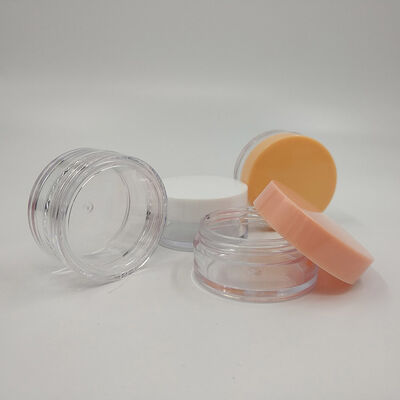 Aluminio Foil Gasket Plástico Cosmético Jar Personalizado Impresión Perfecto Contenedor para Cremas para el Cuidado de la Piel, Lociones y Cosméticos